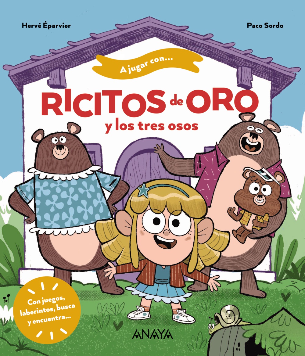 A jugar con Ricitos de Oro - Anaya Infantil y juvenil