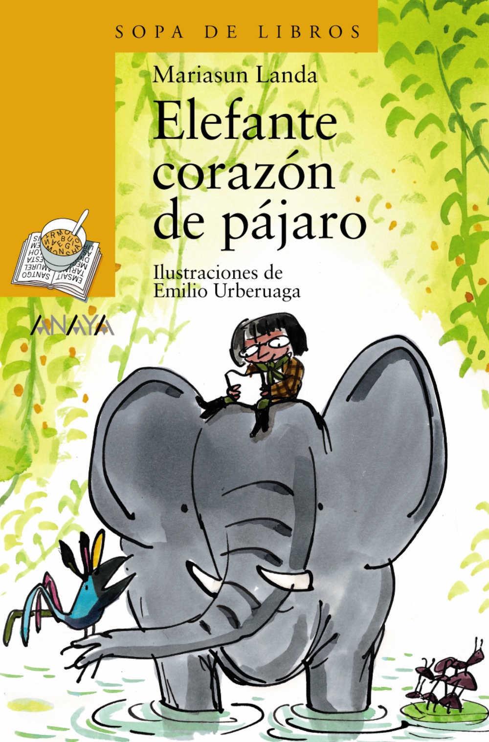 Resultado de imagen de elefante corazon de pajaro